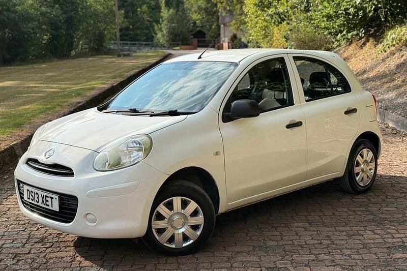 White Used 2013 Nissan Micra Visia Hatchback | £2,320 (Fair price) - Image 1/1