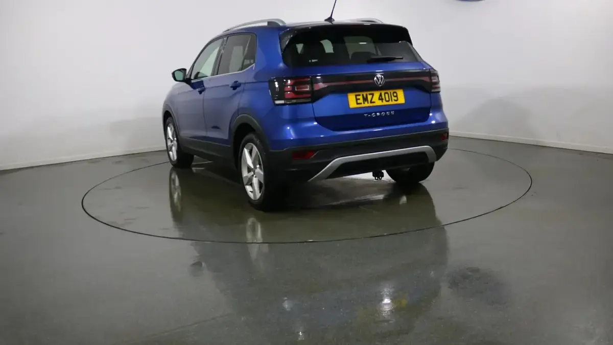 Used VW T-Cross SEL 2021 Blue SUV