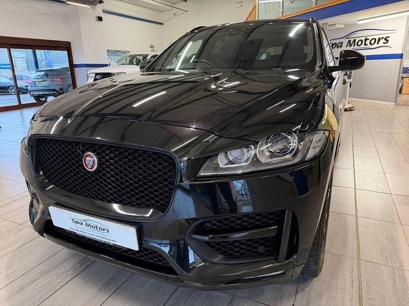 Used Jaguar F-Pace R-Sport 180 HP (132 kW) 2018 Black SUV