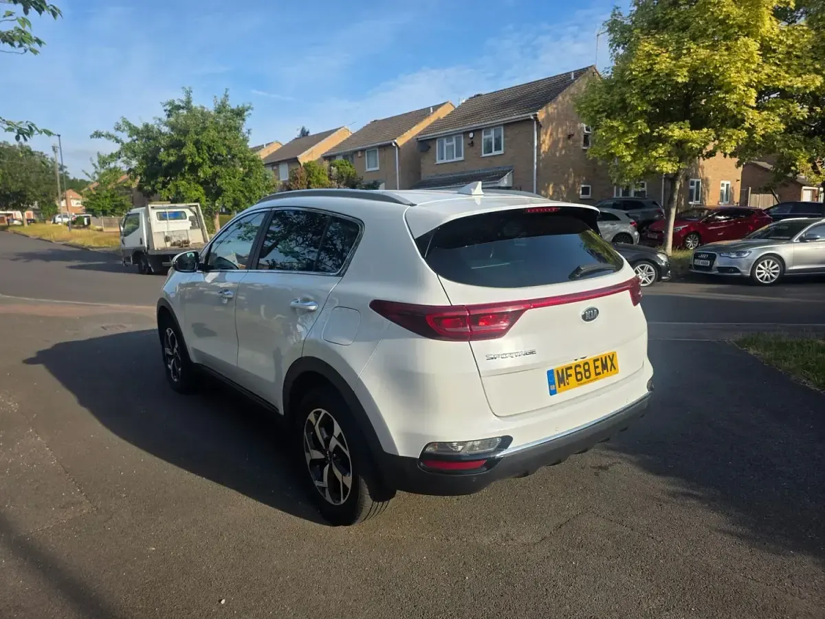 Used Kia Sportage 130 HP (95 kW) 2018 White SUV