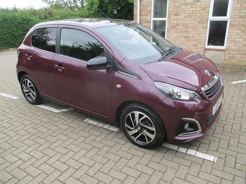 Mauve/purple Used 2019 Peugeot 108 Allure Hatchback | £6,491 (Fair price) - Image 1/4