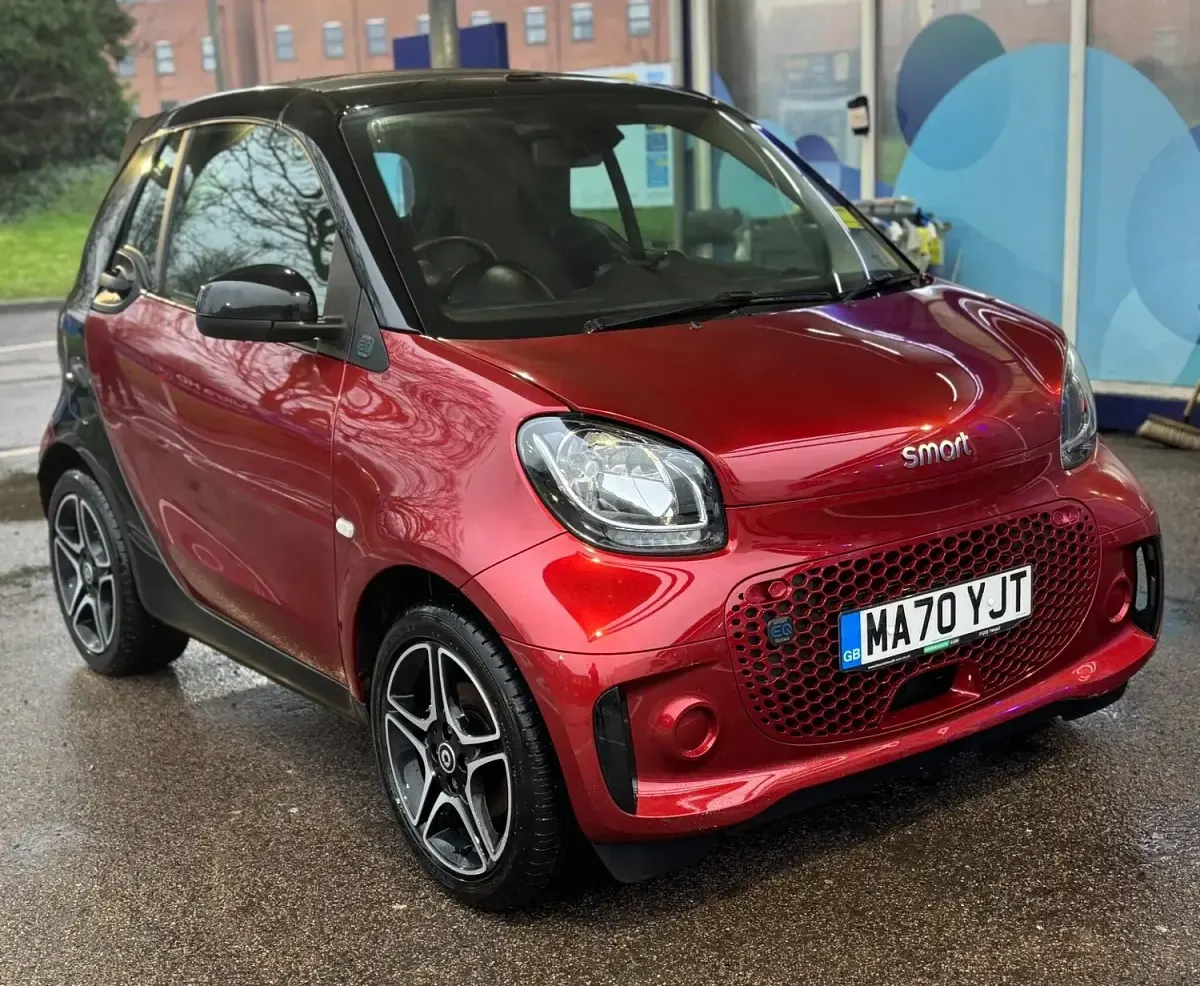 Used Smart ForTwo Electric Drive Premium 60 kW (82 HP) 2020 Black Cabriolet