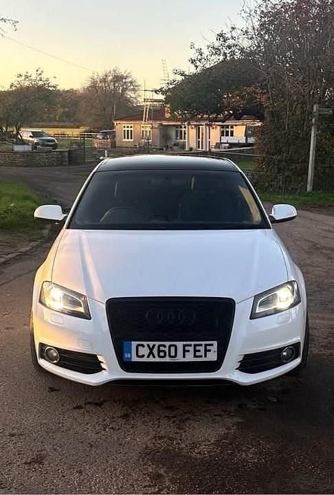 White Used 2011 Audi A3 S-Line Hatchback | £6,250 (Expensive) - Image 1/4