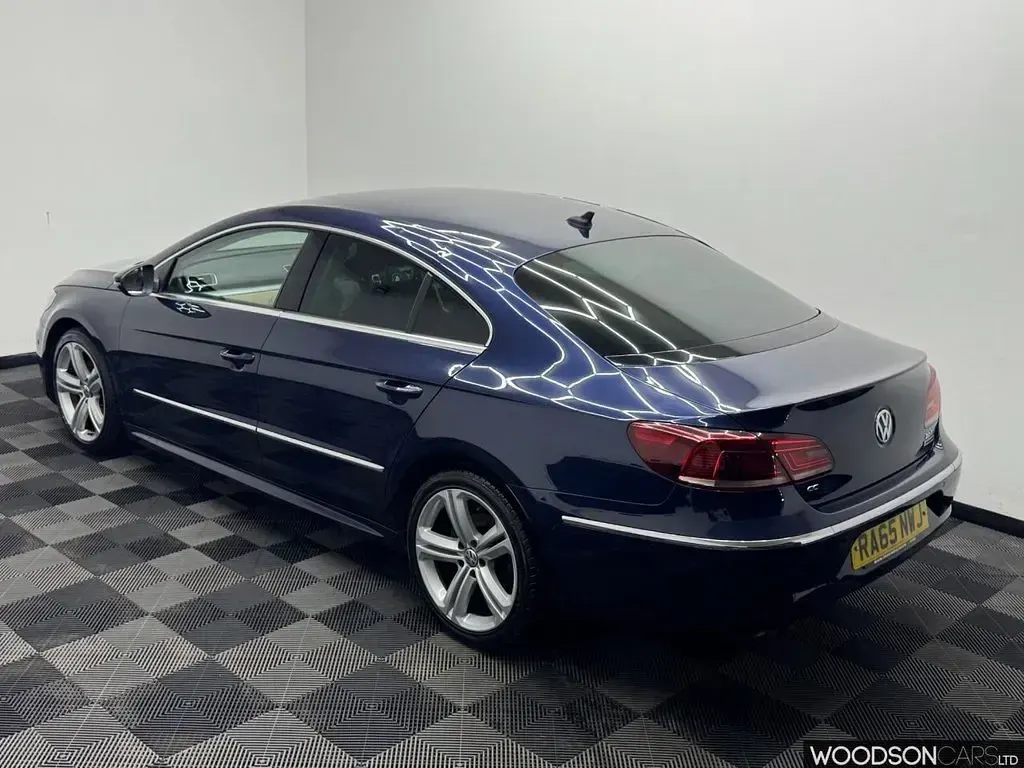 Used VW CC R-line 177 HP (130 kW) 2016 Blue Sedan