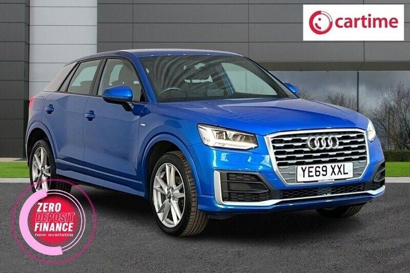 Blue Used 2019 Audi Q2 S-Line SUV | £15,250 (Fair price) - Image 1/3