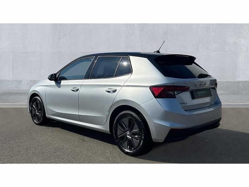 Used Skoda Fabia Design Edition 110 HP (80 kW) 2025 Brilliant silver metallic black magic pearl effect Hatchback