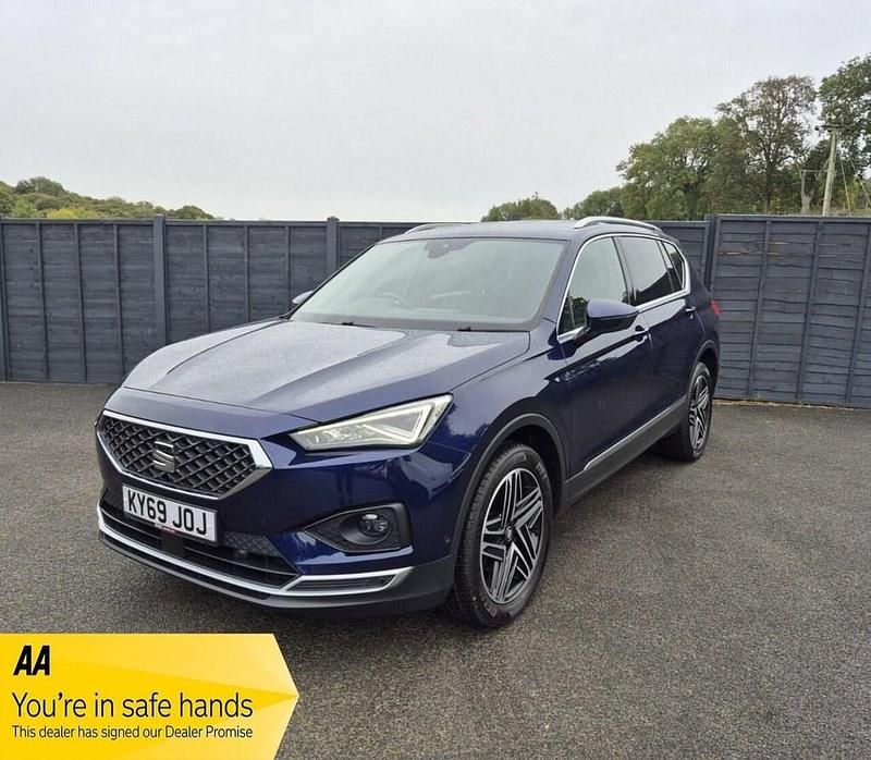 Blue Used 2019 Seat Tarraco XCELLENCE SUV | £18,111 (Fair price) - Image 1/4