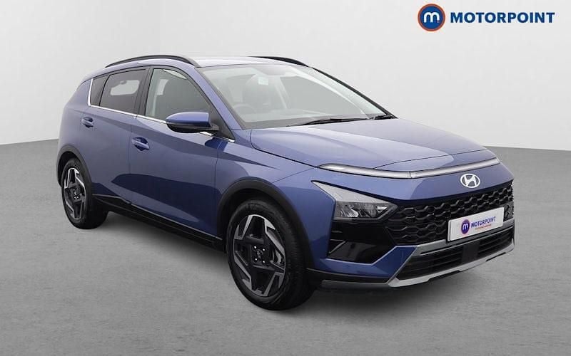 Blue New 2025 Hyundai Bayon Premium SUV | £18,599 (Fair price) - Image 1/4