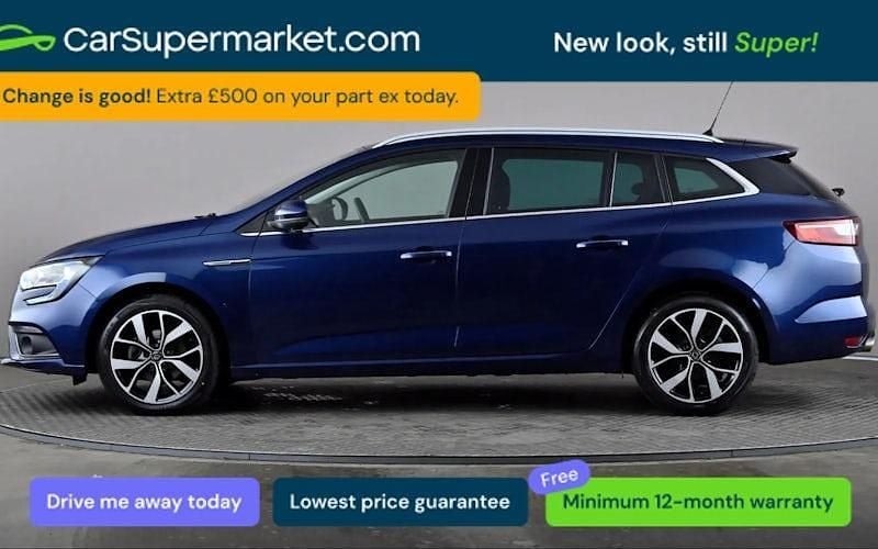 Used Renault Mégane GrandTour Iconic 140 HP (102 kW) 2019 Blue Estate