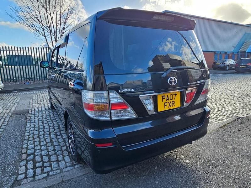 Used Toyota Alphard 159 HP (116 kW) 2007 Black MPV