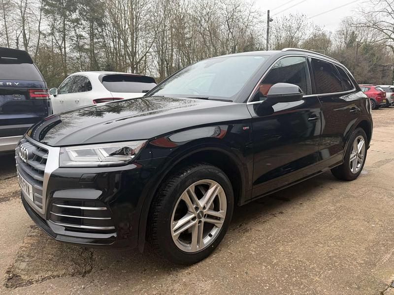 Used Audi Q5 S-Line 245 HP (180 kW) 2019 Black SUV