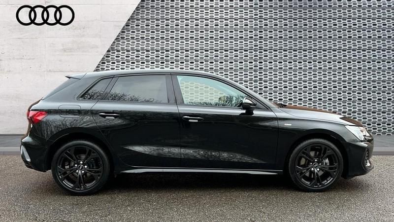 Used Audi A3 e-tron Black Edition 204 HP (150 kW) 2025 Black Hatchback