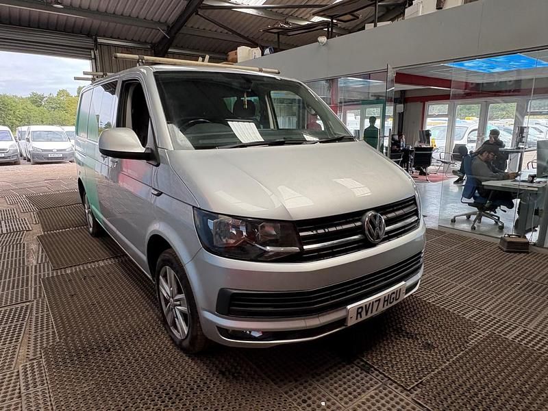 Silver Used 2017 VW T6 Highline Van | £10,795 (Good price) - Image 1/4
