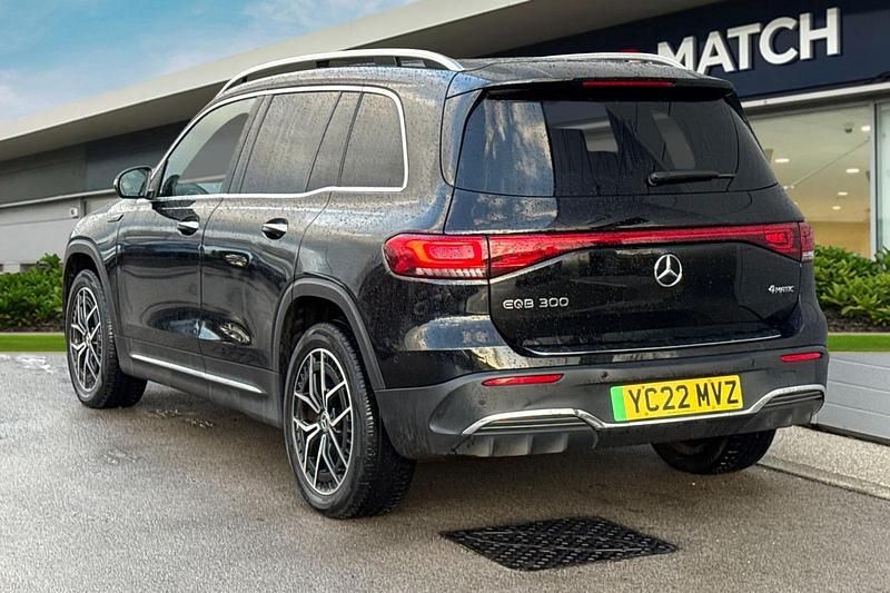 Used Mercedes EQB300 AMG line 167 kW (228 HP) 2022 Black SUV