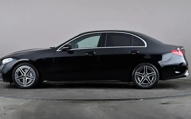 Used Mercedes C200 AMG line 204 HP (150 kW) 2025 Black Sedan