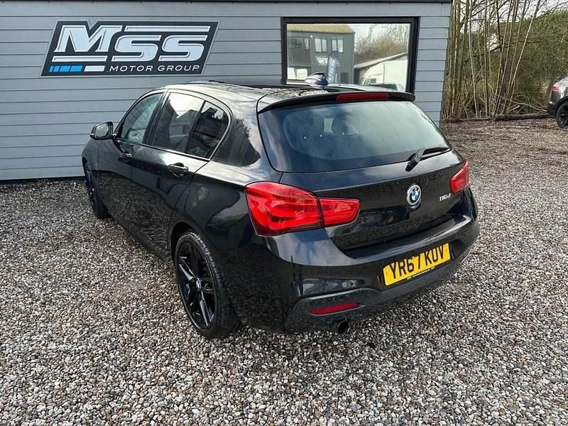 Used BMW 116 M Sport 116 HP (85 kW) 2017 Black Hatchback