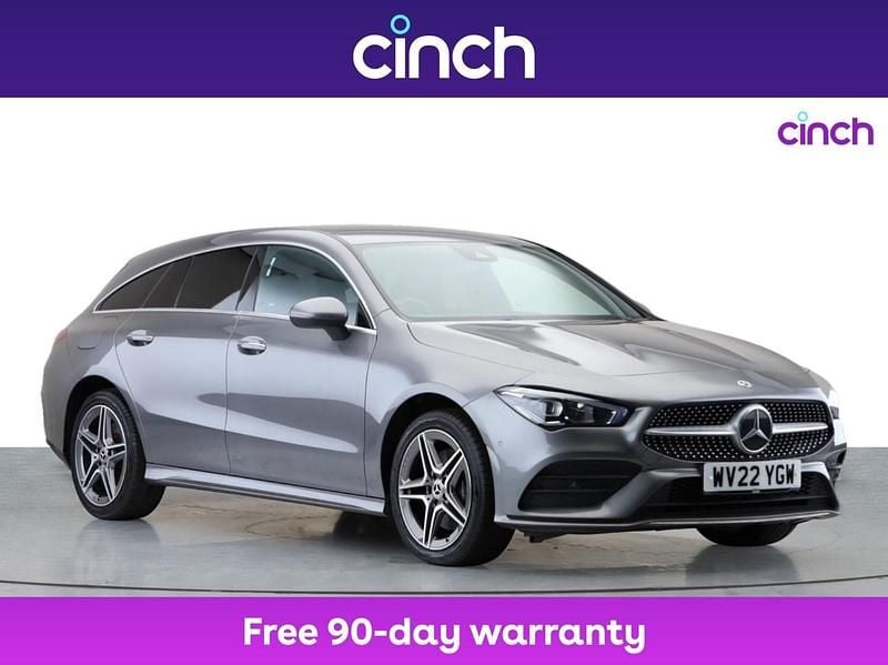 Grey Used 2022 Mercedes CLA250e AMG Line Premium Sedan | £18,999 (Fair price) - Image 1/3