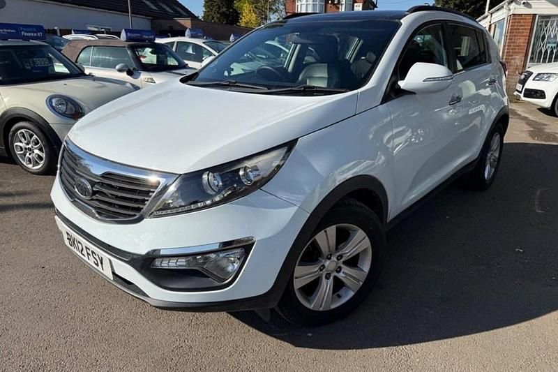 Begagnad Kia Sportage 115 HK (84 kW) 2012 Vit SUV