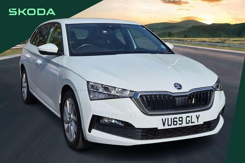 White Used 2019 Skoda Scala SE L Hatchback | £13,995 (Fair price) - Image 1/4