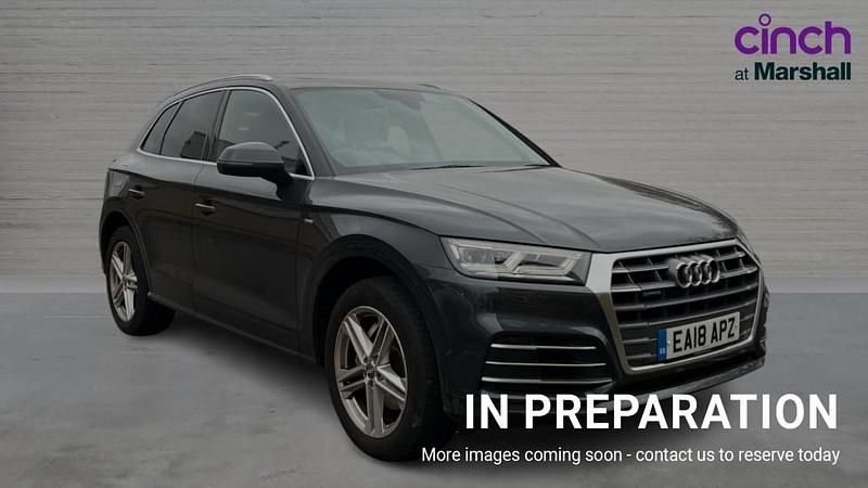 Used Audi Q5 S-Line 252 HP (185 kW) 2018 Grey SUV