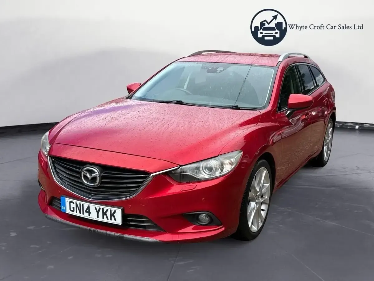 Begagnad Mazda 6 Inclusive 2014 Röd Kombi