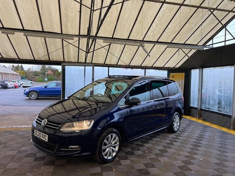 Used VW Sharan SEL 150 HP (110 kW) 2020 Blue MPV