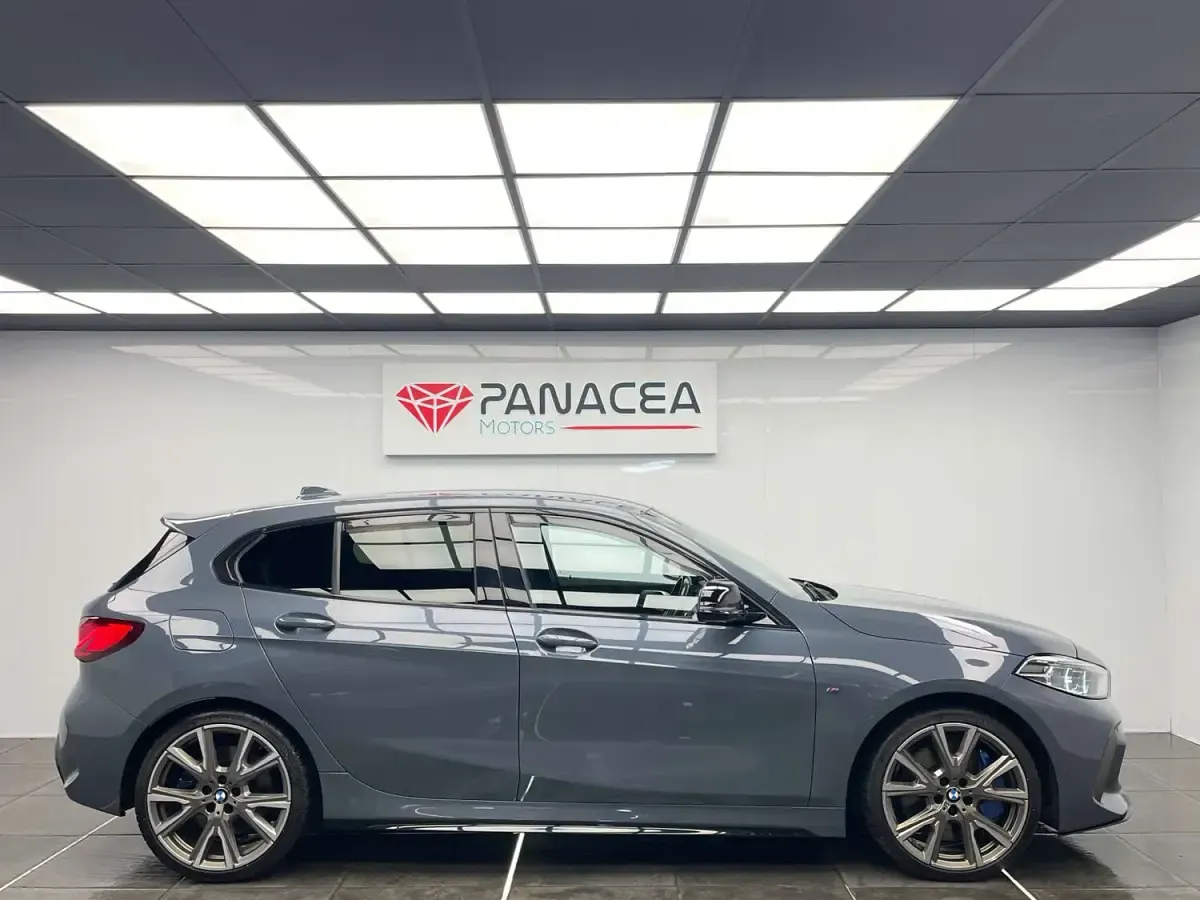 Used BMW M135 Comfort Edition 306 HP (225 kW) 2020 Grey Hatchback