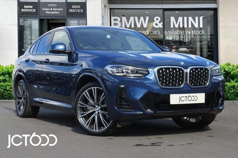 Blue Used 2022 BMW X4 M Sport SUV | £35,450 (Good price) - Image 1/4