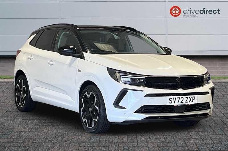 Used Vauxhall Grandland X Ultimate 130 HP (95 kW) 2022 White SUV