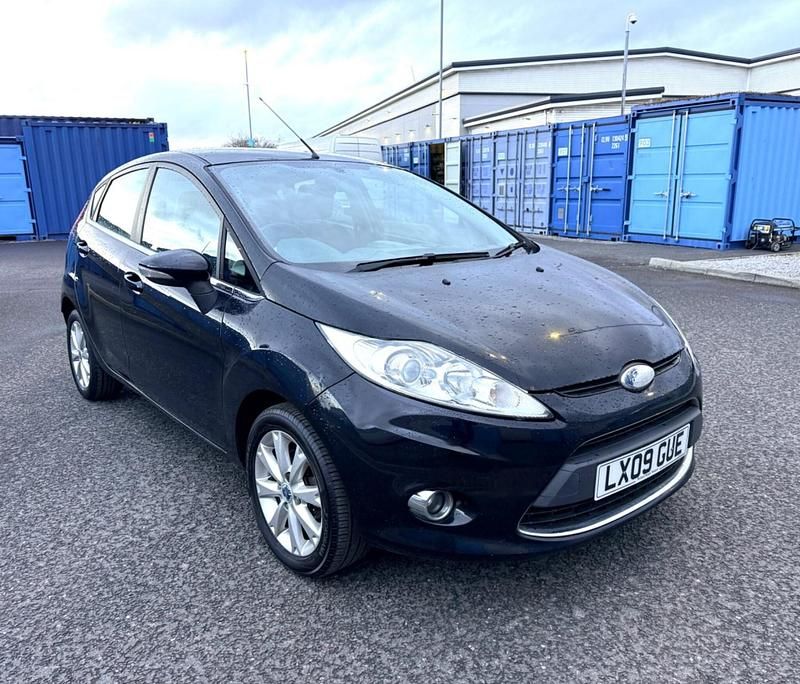 Used Ford Fiesta Zetec 2009 Black Hatchback