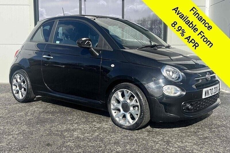 Black Used 2020 Fiat 500 Rockstar Hatchback | £8,695 (Good price) - Image 1/1