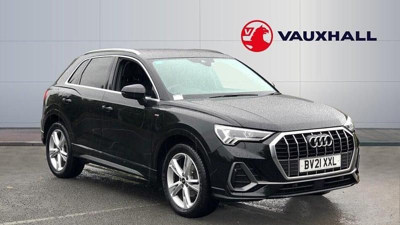 Black Used 2021 Audi Q3 S-Line SUV | £18,724 (Fair price) - Image 1/3