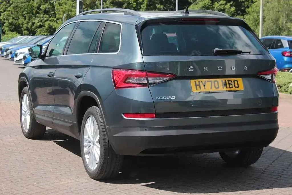 Used Skoda Kodiaq SE L 150 HP (110 kW) 2020 Quartz grey metallic SUV