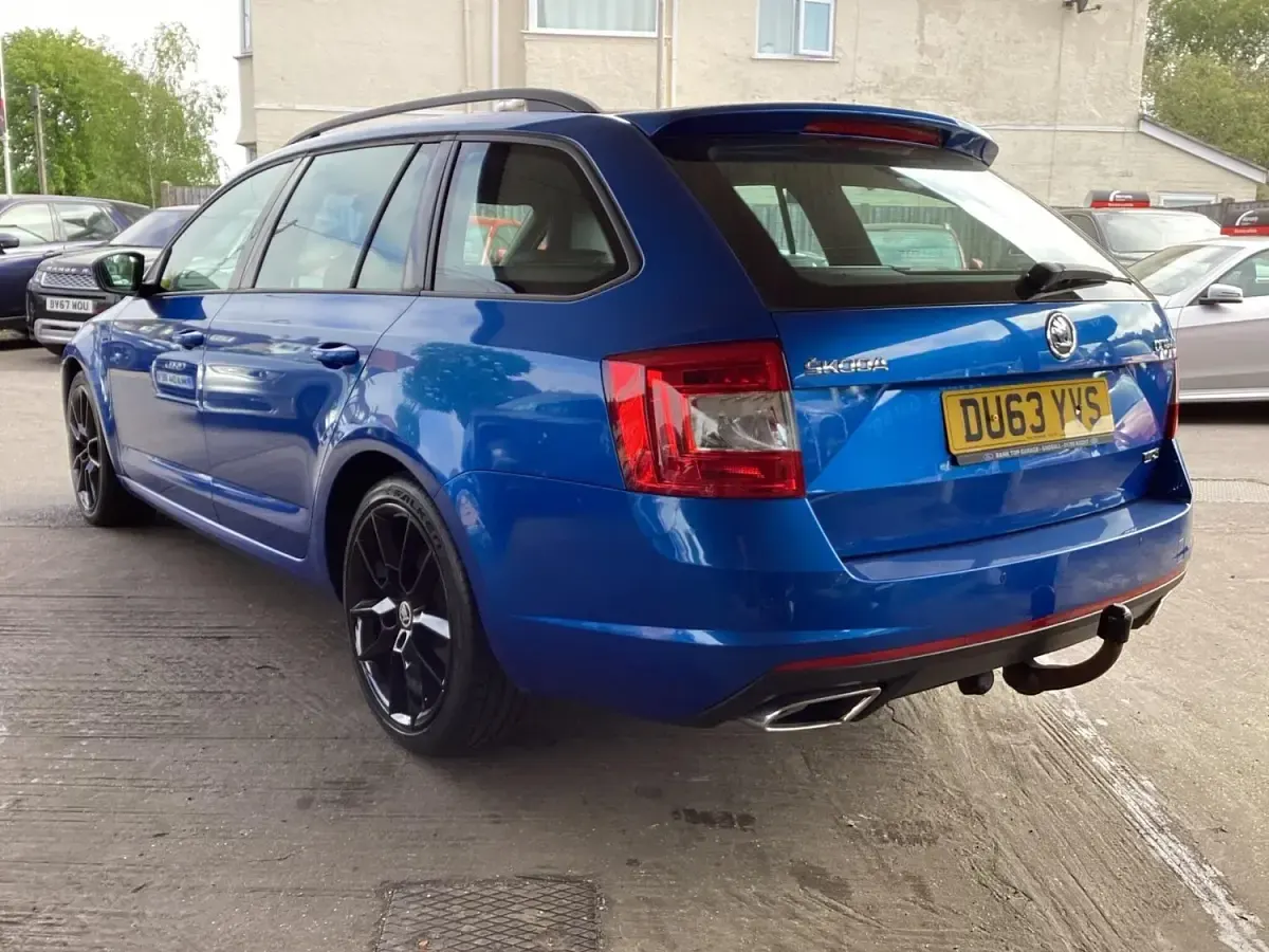 Used Skoda Octavia vRS 2013 Blue Estate