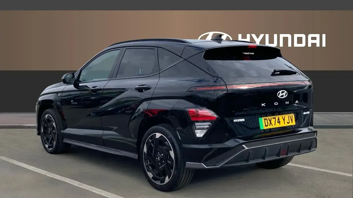 Second-hand Hyundai Kona N Line 160 kW (218 CP) 2024 Negru SUV
