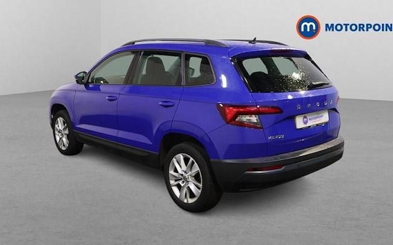 Used Skoda Karoq SE Technology 116 HP (85 kW) 2020 Blue SUV