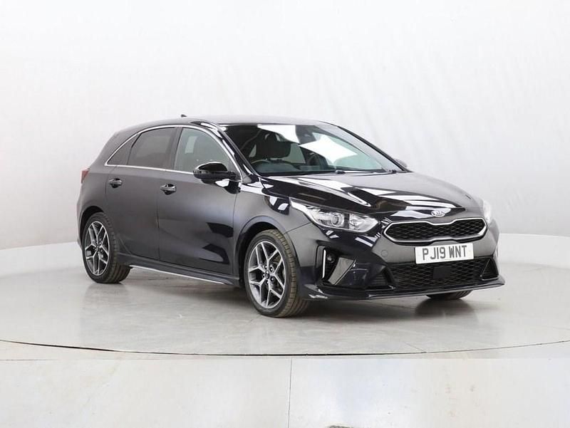 Used Kia Ceed GT-Line 118 HP (86 kW) 2019 Black Hatchback