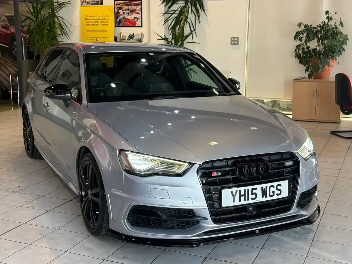 Used Audi S3 Sportback Black Edition 2015 Silver Hatchback