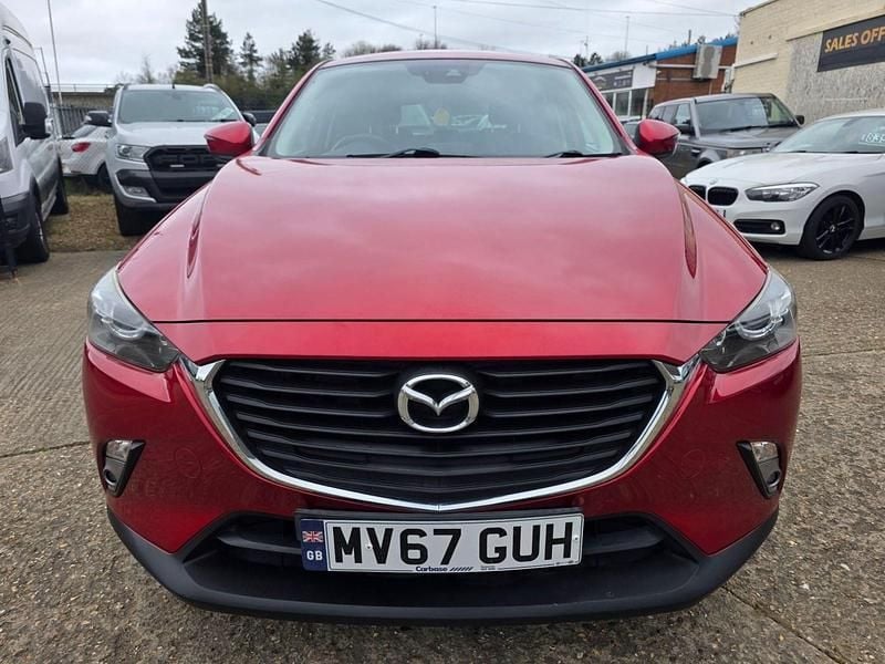 Used Mazda CX-3 105 HP (77 kW) 2017 Red SUV
