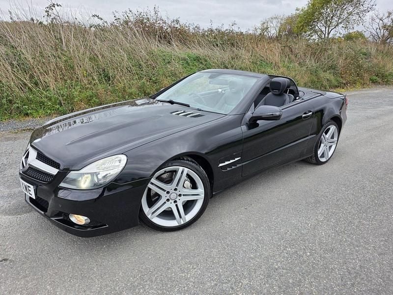 Used Mercedes SL350 2009 Black Cabriolet