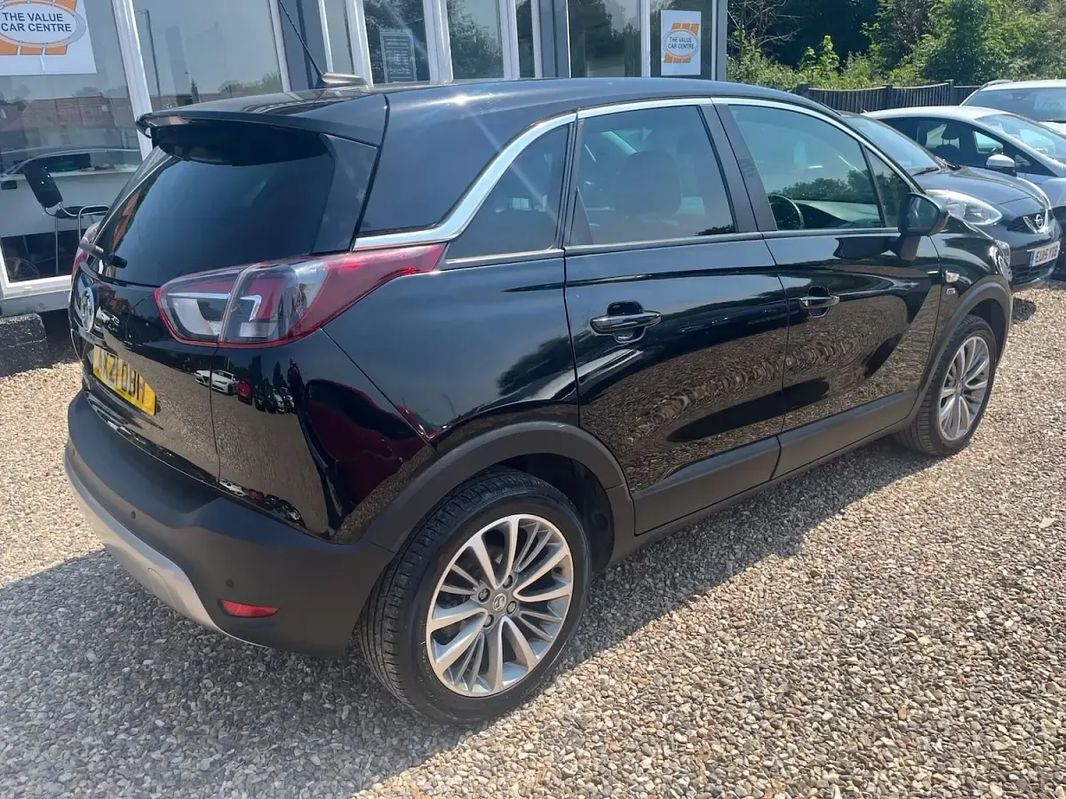 Used Vauxhall Crossland X S 102 HP (75 kW) 2021 Black SUV