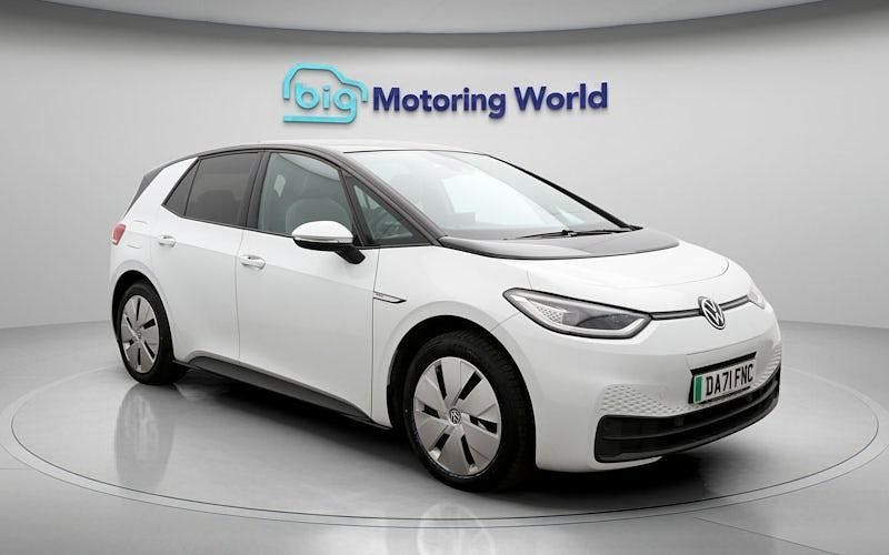 Used VW ID.3 Pro Performance 150 kW (204 HP) 2021 White Hatchback