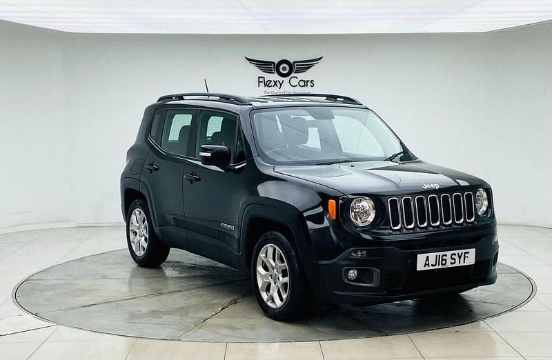 Black Used 2016 Jeep Renegade Longitude SUV | £6,489 (Good price) - Image 1/4