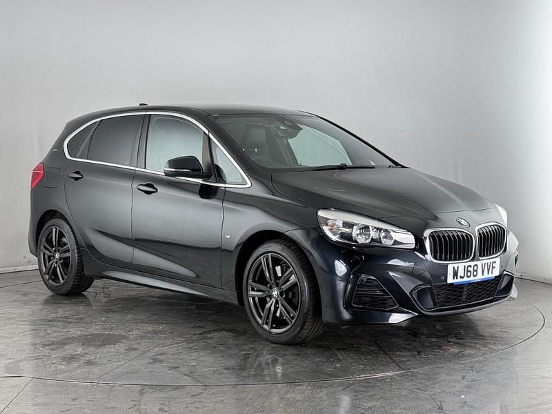 Black Used 2018 BMW 225 Active Tourer M Sport MPV | £11,350 (Fair price) - Image 1/4