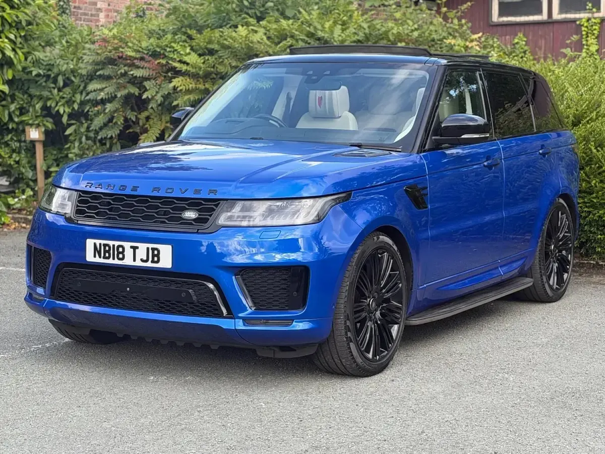 Used Land Rover Range Rover Sport Autobiography Dynamic 2018 Blue SUV