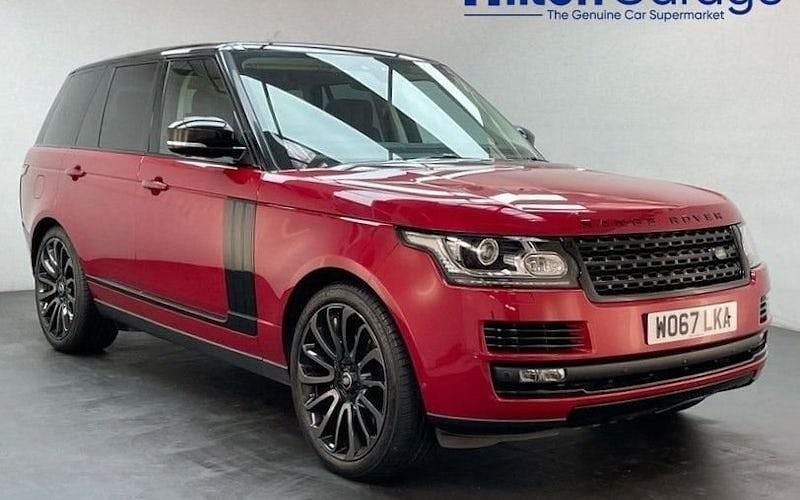 Used Land Rover Range Rover Autobiography 258 HP (189 kW) 2017 Red SUV