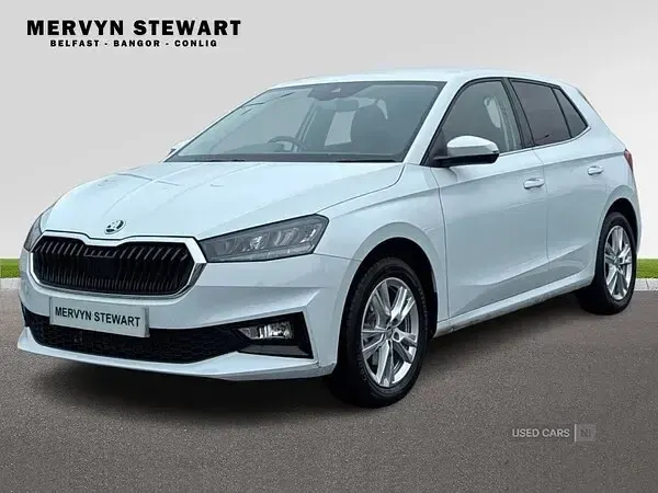 Used Skoda Fabia SE L 2024 White Hatchback
