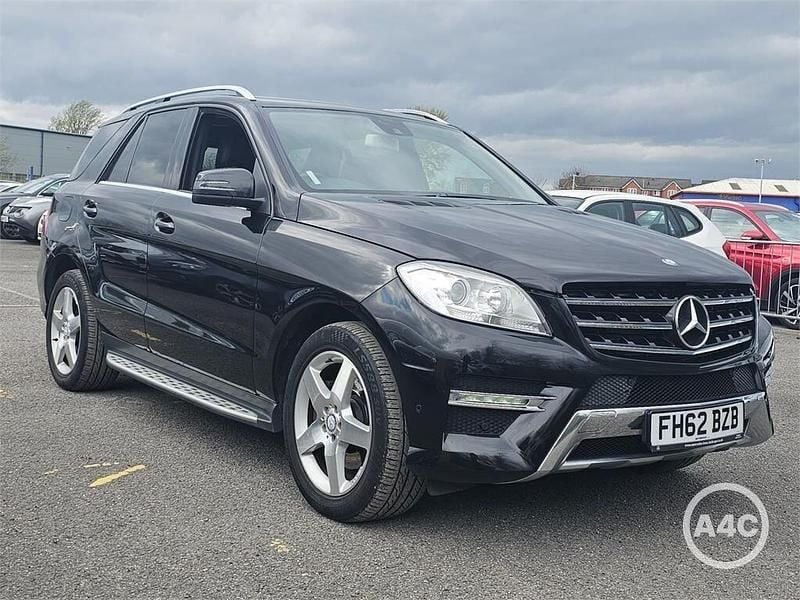 Used Mercedes ML250 204 HP (150 kW) 2012 Black SUV