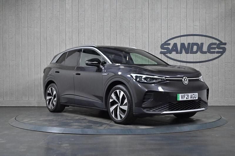 Grey Used 2021 VW ID.4 Pro Performance SUV | £19,299 (Fair price) - Image 1/4