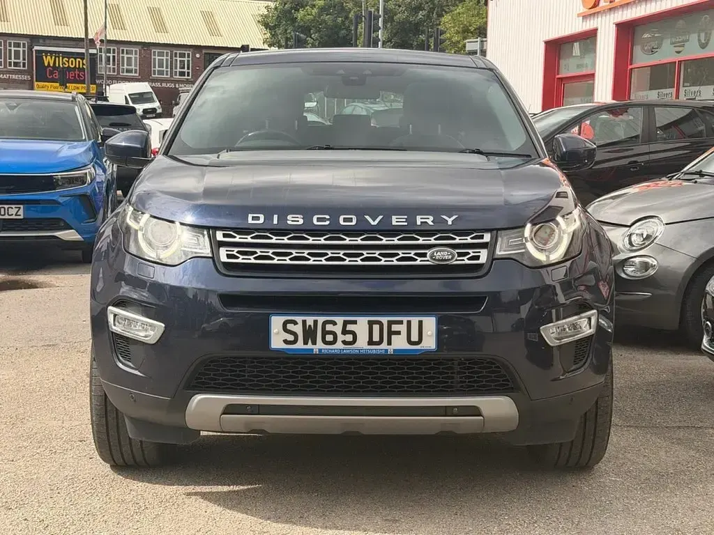 Used Land Rover Discovery Sport HSE Luxury 177 HP (130 kW) 2015 Blue SUV